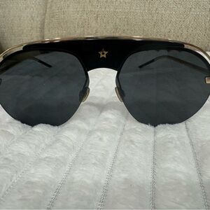 Dior Black and Gold Sunglasses